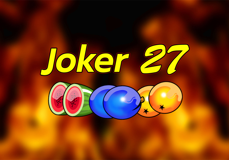 Joker 27, 3 válcové hrací automaty